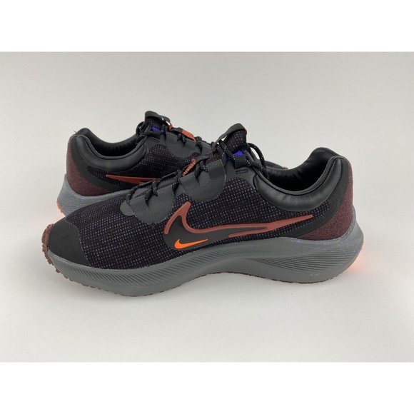 Nike Zoom Winflo 8 Shield Bronze Eclipse Men's Sneakers Shoes Black NO SHOE BOX - Picture 4 of 10